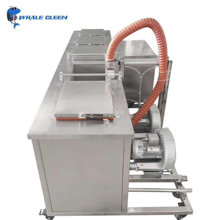 28KHz/40KHz Multi-Tank Industrial Ultrasonic Cleaner 60L Customizable with Degreasing Machine