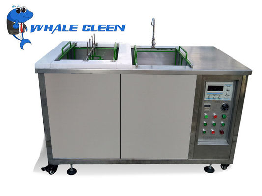 L'équipement de nettoyage ultrasonique électrolytique de doubles réservoirs pour le lavage de moule enlèvent des taches de rouille de graisse