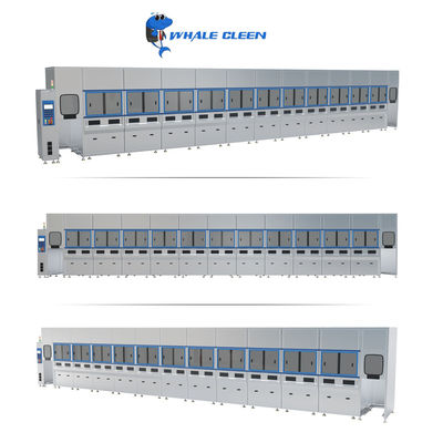 Machine de nettoyage complètement automatique de PLC de réservoirs multi avec le bras mécanique automatisé