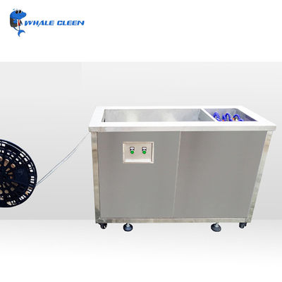 Bande de maille de convoyeur automatique de décapant ultrasonique industriel réglable de minuterie par le type