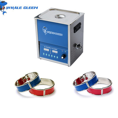 Puissance de nettoyage de la machine 40khz 100W de bijoux ultrasoniques monophasé réglable