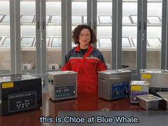 Nettoyeur à ultrasons de table Blue Whale